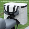 Practical Motorcycle Storage Bag Large Capacity Motorcycle Backrest Organizer Electric Vehicles