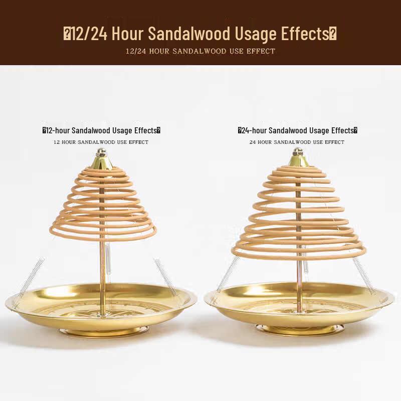 

HANDUNYOU Sandalwood Incense Coil Holder