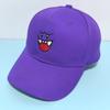 Cartoon Monster Embroidery Baseball Cap, Unisex Adjustable Cotton Dad Hat, Cute Summer Sun Hat For Daily Wear