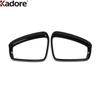 Rearview Mirror Eyebrow Cover Trim For Volkswagen VW Tiguan MK2 2017- Carbon Side Mirrors Rain Shield Sun Visor Accessories