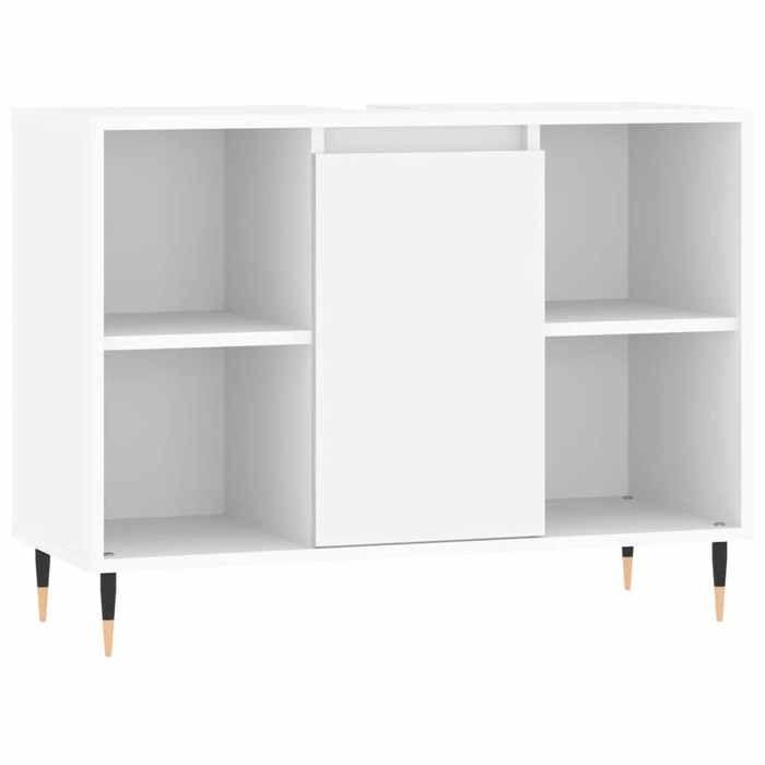 VidaXL Armoire de salle de bain blanc 80x33x60 cm bois d'ingénierie 831620