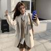 Spring Loose Fit Leisure Suit Jacket Korean Style for Women Blazer