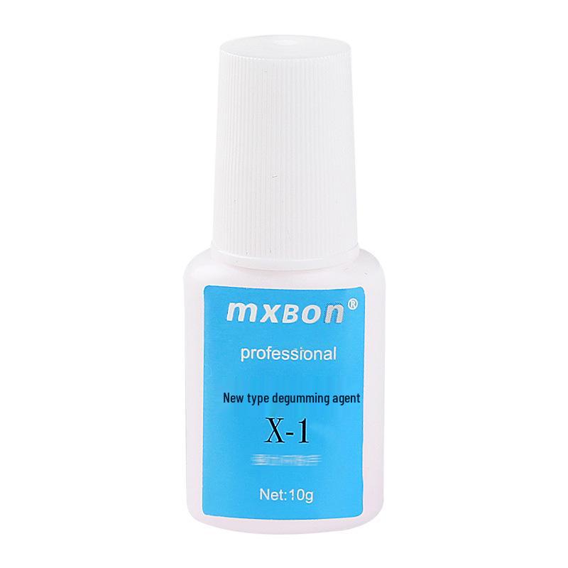 Long-Lasting Nail Glue with Brush for Press-On Nails, Nail Art, Stickers, Tips, & Remover