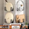 Wall-Mounted Punch-Free Multifunctional Kitchen Organizer for Pots, Lids, and Cutting Boards