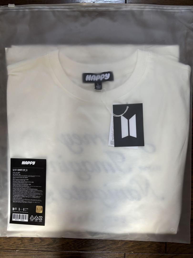 

[USED] BTS JIN HAPPY Official T-shirt L size