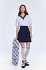 Waiowai Double-Pleated Flare Skirt_2Colors