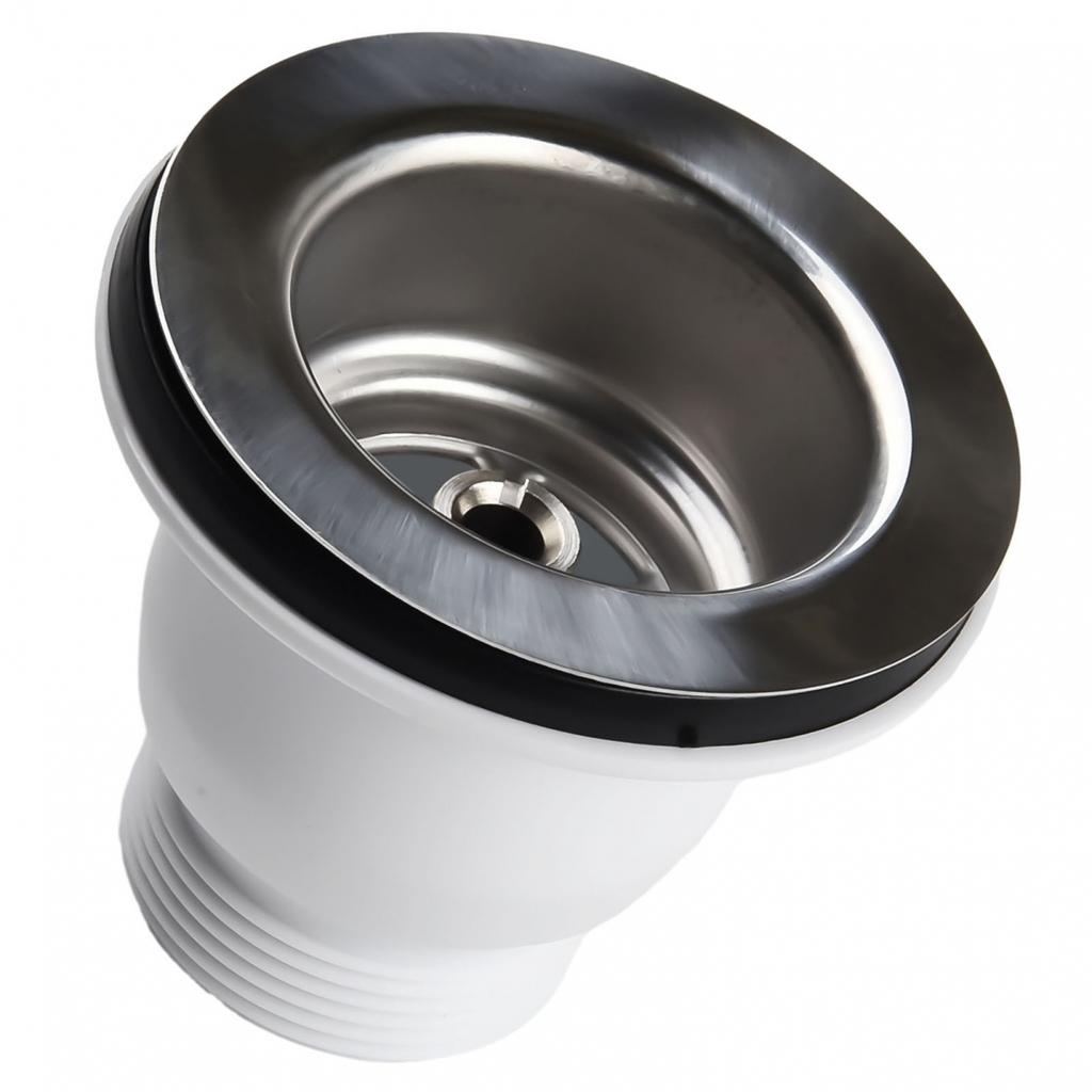 Sink Strainer Modern Opening 60mm Silver Stainless Steel