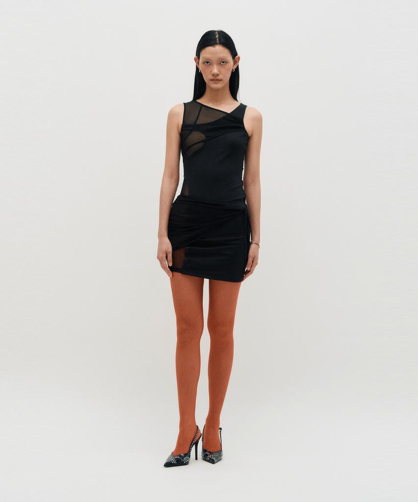 Kimjisu In&Out Sleeveless Dress _ Black