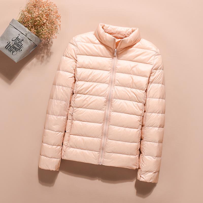 Thin Down Jacket Women's Short Models, New Models In the New Year, Large Size, Anti-season Clearance, White Duck Down, Light Jacket, Winter E