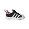 adidas Superstar 360 I Toy Race Car Baby Sneakers Black Core-Black Vivid-Red HQ4076