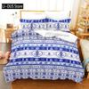 Marine Anchor Pattern Duvet Cover Set Fashion Bedding Set Ultra Soft Quilt Cover And Pillowcases For Kids Teens Boys Bedroom