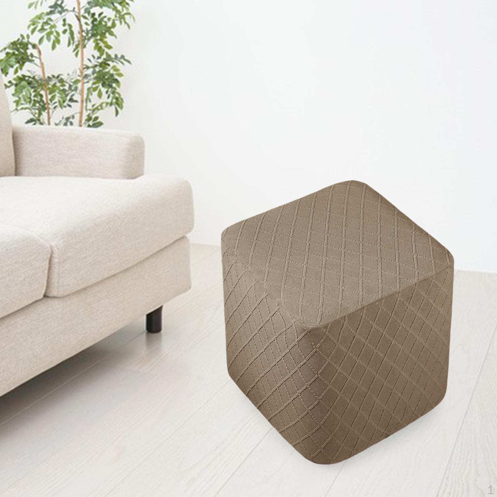 

Чехол для пуфика, , Чехол на табурет для ног, Brown