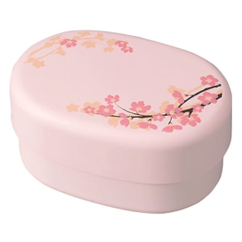 Tatsumiya SAKURA Compact Bento Box (PK) Size: Approx. W13.5 D9.5 H7.2 52956