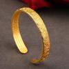 Baifu Heart Sutra Open Bracelet Women's Blessing Bracelet High-end Accessories