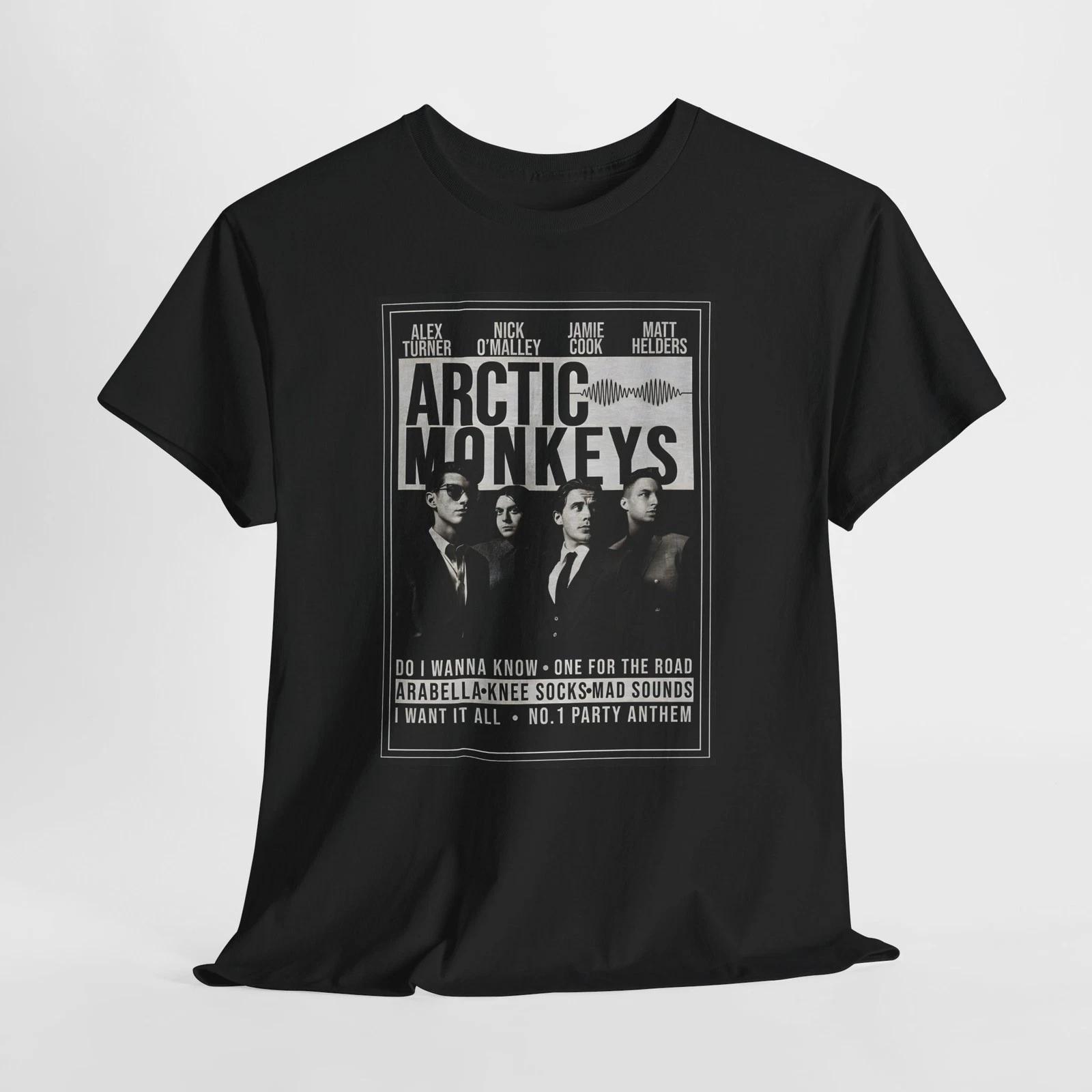 

Постер Arctic Monkeys Унисекс Футболка, Подарок Фаната Музыки Группы, Одежда для Концерта, 3XL
