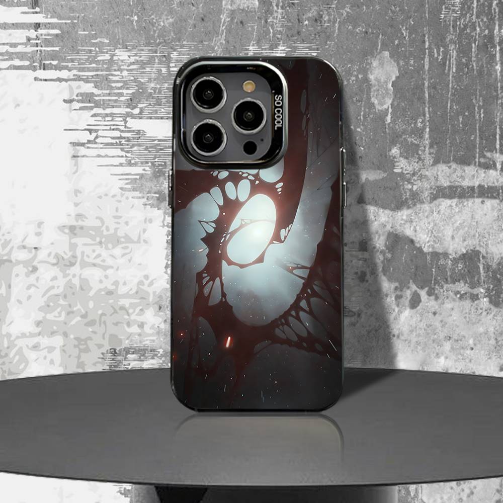Hex Tech Psychedelic Phone Case For iPhone 16,15,14,13,12,11,Pro,XS,Max,Plus,Mini,SE4,E Black Matte Shockproof Cover