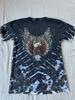 Vintage 90s Skull Eagle  Adult Size S All Over Print Unisex T-Shirt