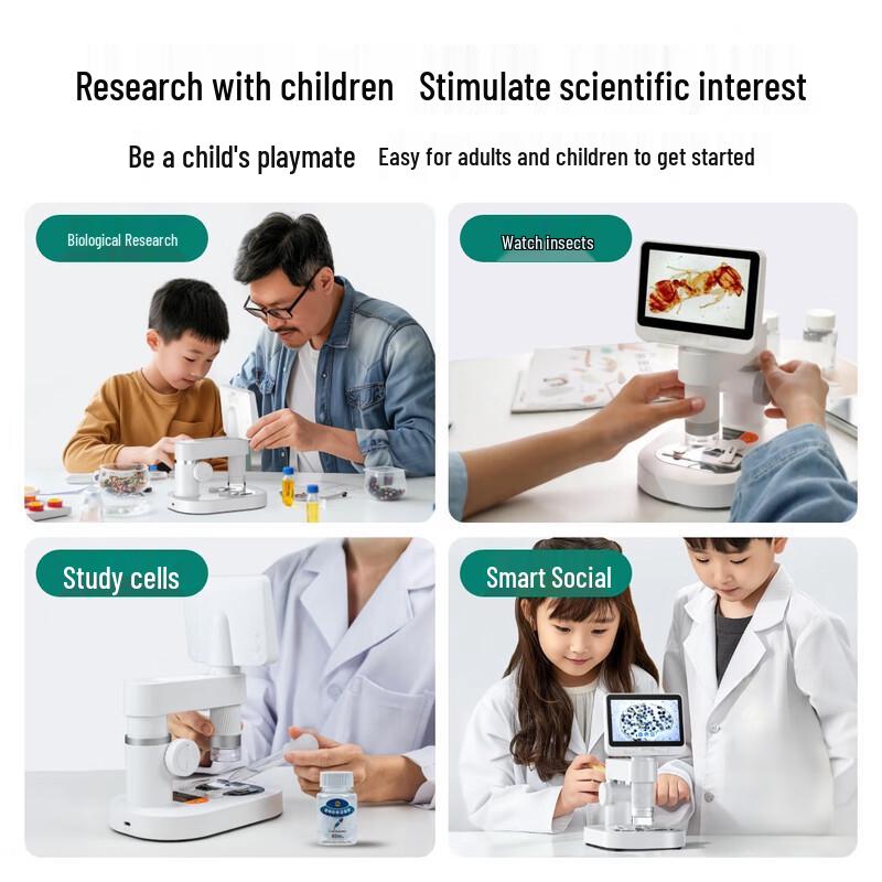 Dangdangli Smart HD Educational Electronic Microscope