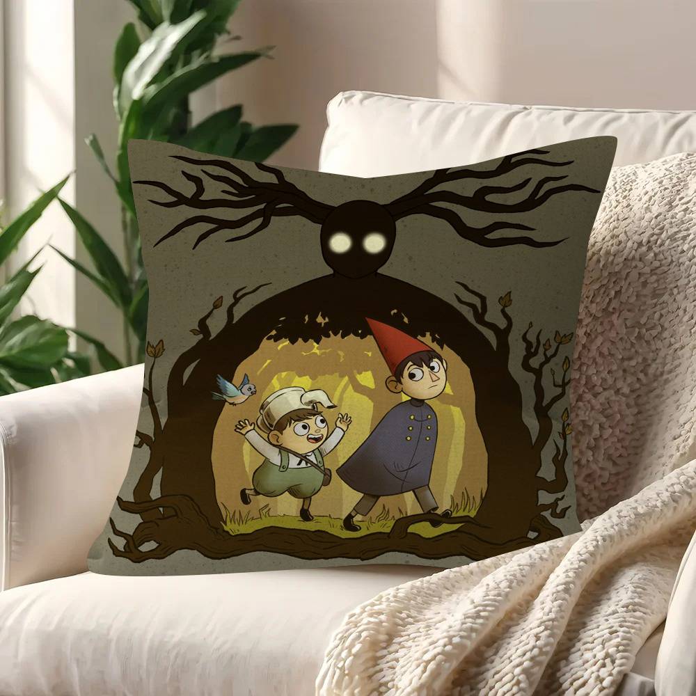 Cartoon O-Over the G-Garden W-Wall  Maple Design Cushion Cover Happy Autumn Harvest decor Holiday Decorati Pillow Cover