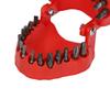 Denture Drill Bit Holder Teeth Model Shaped Full Opening Screwdriver Bit Organizing Holder with 28 Drill Bits