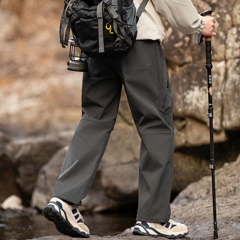 JEEP SPIRIT Men's Outdoor Loose Straight-Leg Cargo Pants