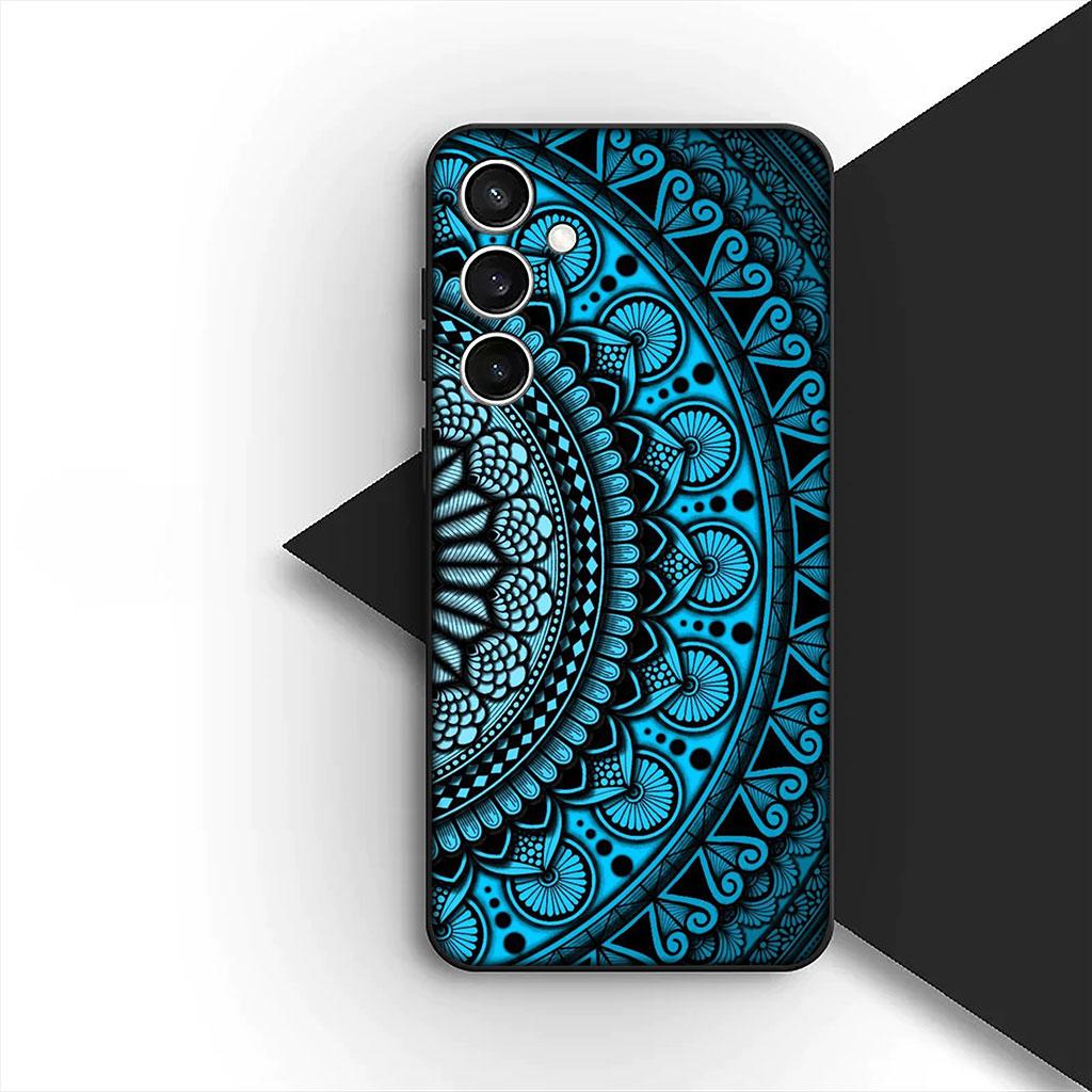 Cover for Motorola Moto G86 G57 E14 E15 G14 G34 G35 G84 G24 A54 G15 Power E22 Case Floral Paisley Mandala flower Wood Texture
