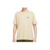 New Nike Set in Sleeve T Shirt Men's Lime Gray DR7828-250