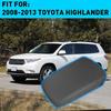 Car Armrest Cover Cap PU Leather Center Console Covers Pad For Toyota Highlander 2008 2009 2010 2011 2012 2013 Accessories