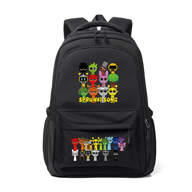 Hot Sale Junior High School High School Students Large Capacity Backpack Cartoon Peripheral School Bag College Style Campus Leisure Backpack