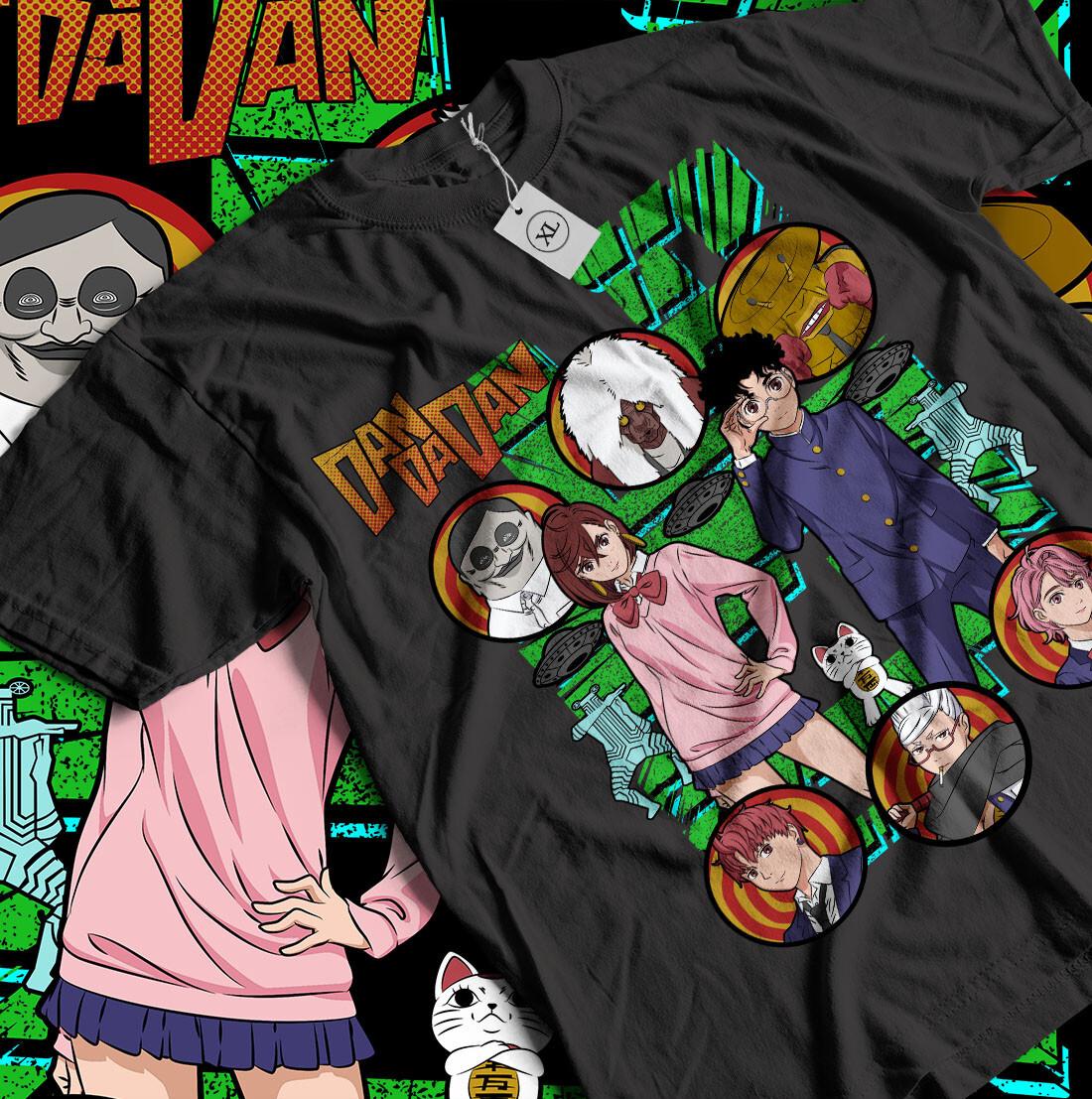 Dandadan Seiko Ayase T-shirt Cosplay Momo Okarun Anime Exclusive Shirt All Size S