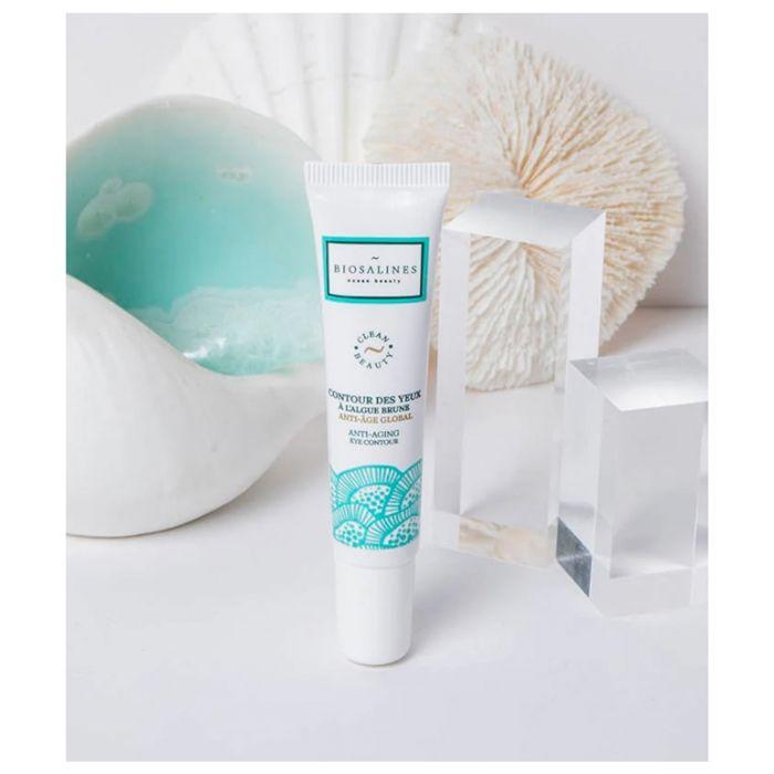 Contour Des Yeux - Biosalines - Anti-âge Globale - 15ml - Gel - Tous Types De Peau