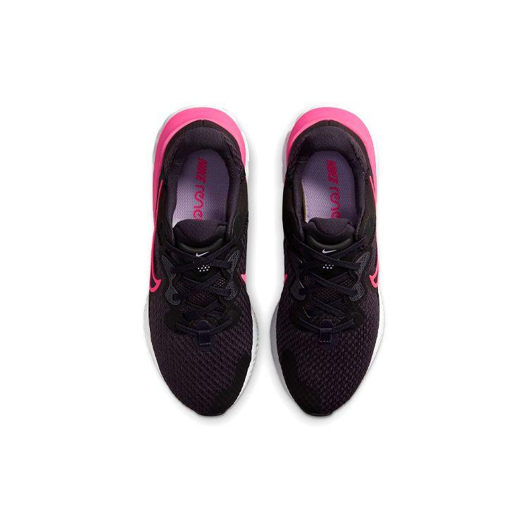 Nike  Renew Run 2 Cave Purple Hyper Pink Women Sneakers Black Lilac CU3505-502