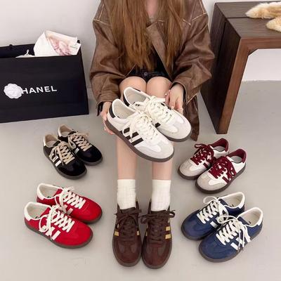 Women's Shoes New Spring and Autumn Board Shoes Casual Sports Shoes Retro Little White Flats