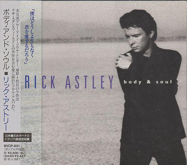 

CD RICK ASTLEY - Body & Soul BVCP651 RCA 1993 Japan Soul/Funk