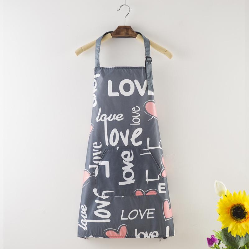 2025 Women's Japanese-Style Waterproof Kitchen Apron: Lightweight, Oil & Stain-Proof, Fashionable Summer Design