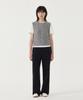 COVERNAT WOMAN Cable Knit Vest Khaki