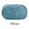 Su He 4-Strand Combed Cotton Yarn for Handmade Knitting: DIY Milk Cotton for Dolls, Cushions, and Blankets.
