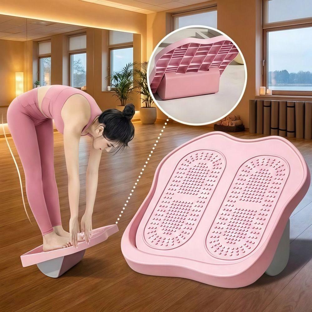 Adjustable Physical Therapy Board Foldable Stretching Pedal Calf Stretching Board Yoga Stretching