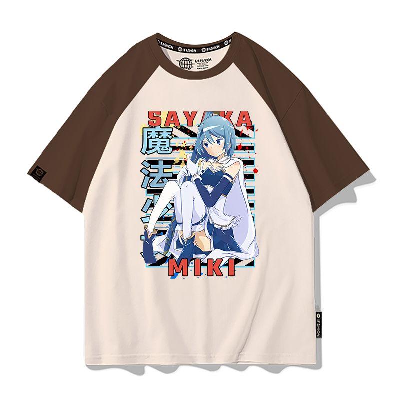 Anime Puella Magi Madoka Magica Cosplay Printed Short Sleeves TShirt Casual Tee Fashion Shirts In Summer Birthday Gifts