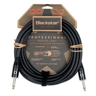 Blackstar Professional Speaker Cables, S-S Type, 4m, Ideal for Floorboard Amplifiers