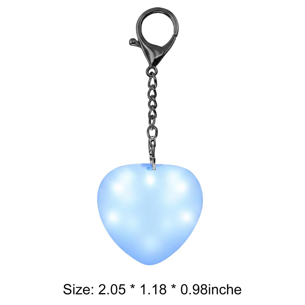 Portable Handbag Light Creative Creative Purse Accessories Rechargeable Keychain Cute Heart Keychain Light For Camping