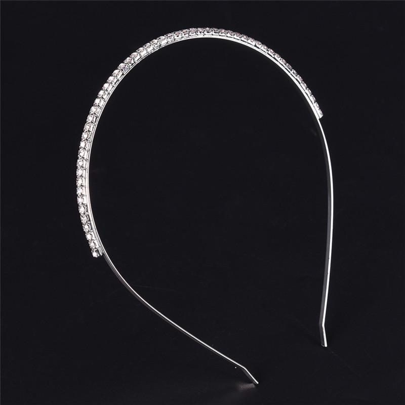 Crystal Rhinestone Headband Hairband Head Wear Elastic Brightness Accessories