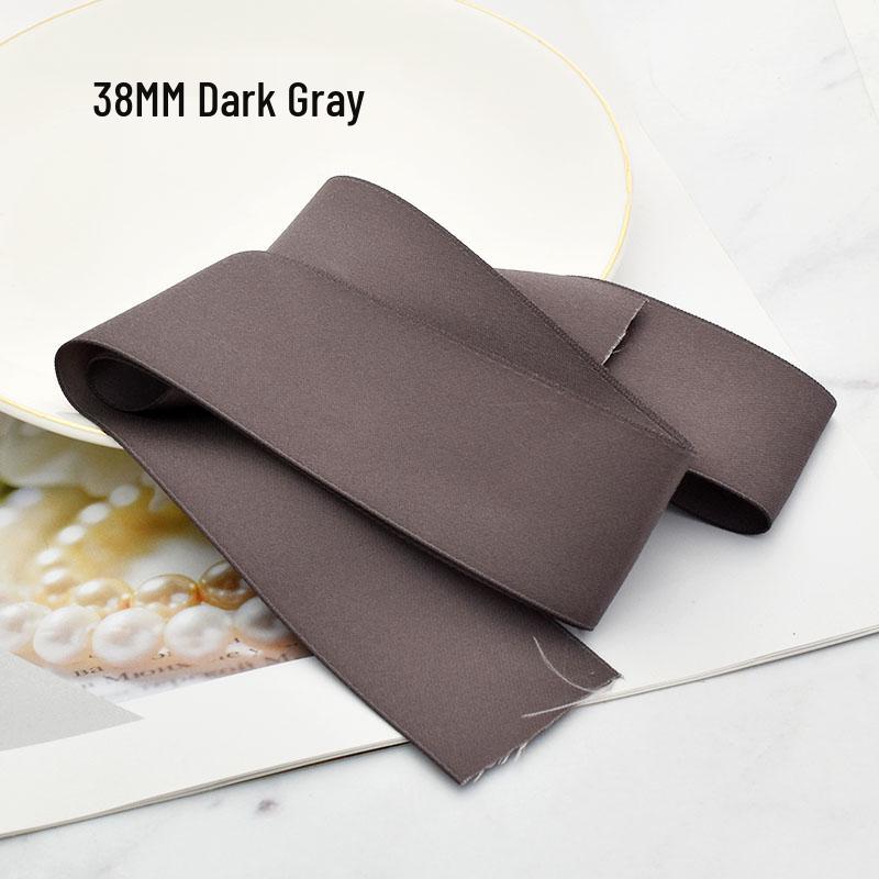 38MM Korean Matte Cotton Ribbon Hair Accessories for DIY Clips