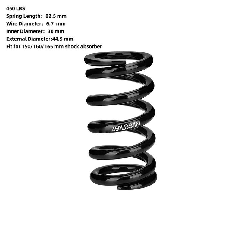350-650 LBS Shock Absorber Spring KS 291R 260 Shock Absorption Black Color Long-lasting Performance Maintain Performance