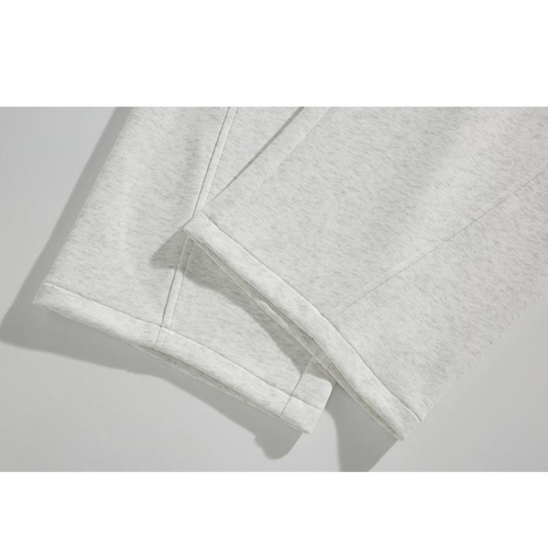 Men Plus Size Loose Straight Solid Casual Long Sports Sweatpants