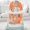 Baby Pu Leather Dining Chair Cover Children Leather Cushion Baby Dining Chair Leather Cover With Padding Seat Case Accessories