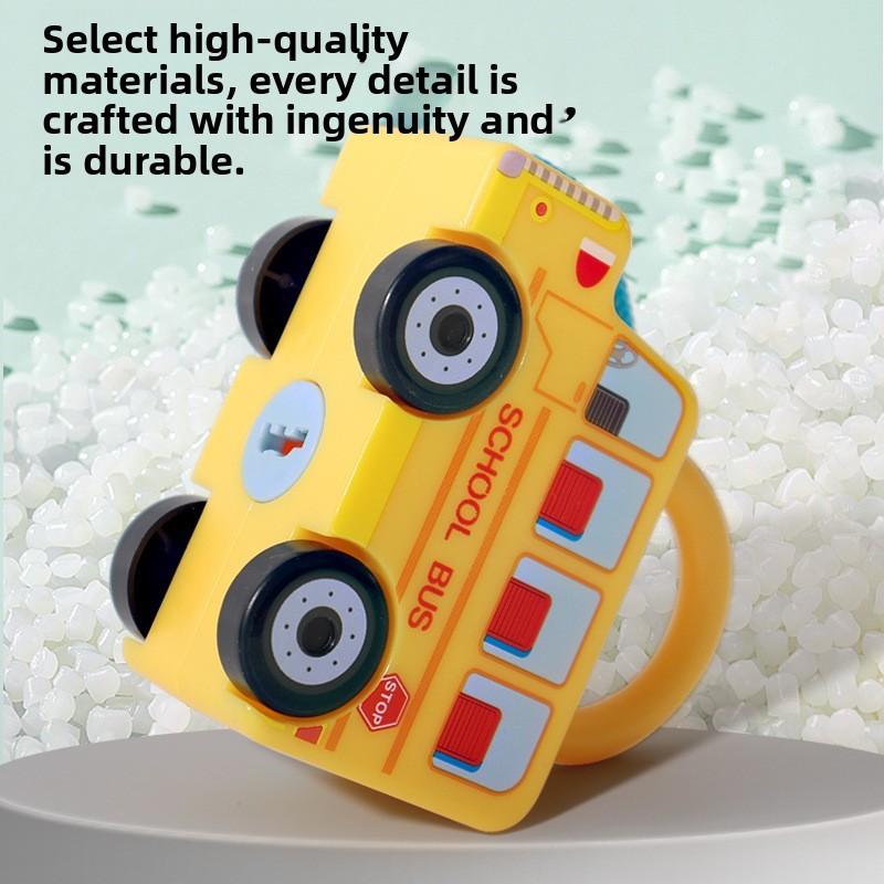 Unlocking Montessori Puzzle Toy Vehicle Kids Early Educational Development Play