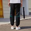 Li Ning Sports Fashion Series Loose Fit Cuffed Knit Joggers Men Joggers Black AYKR405-2