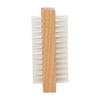 Nylon Bristles Wooden Manicure Brush Double Sided Design Cuticle Cleaning Brush  Nail Gap Cleaning