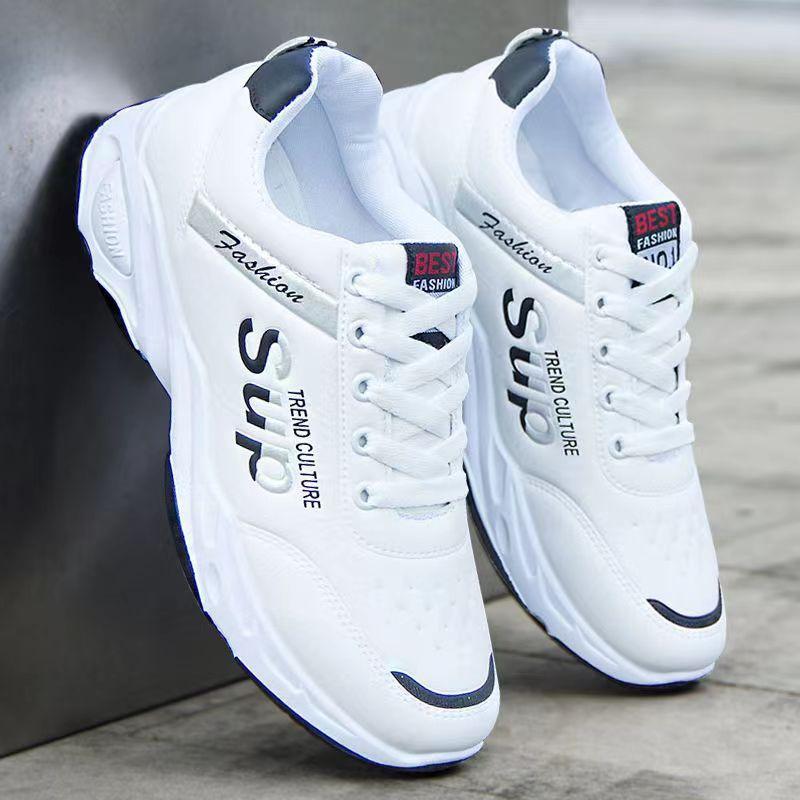 

Leather mesh sports leisure running breathable and comfortable 39